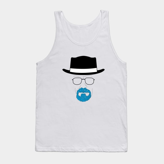 Heisenberg's blue goatee Tank Top by Aefe